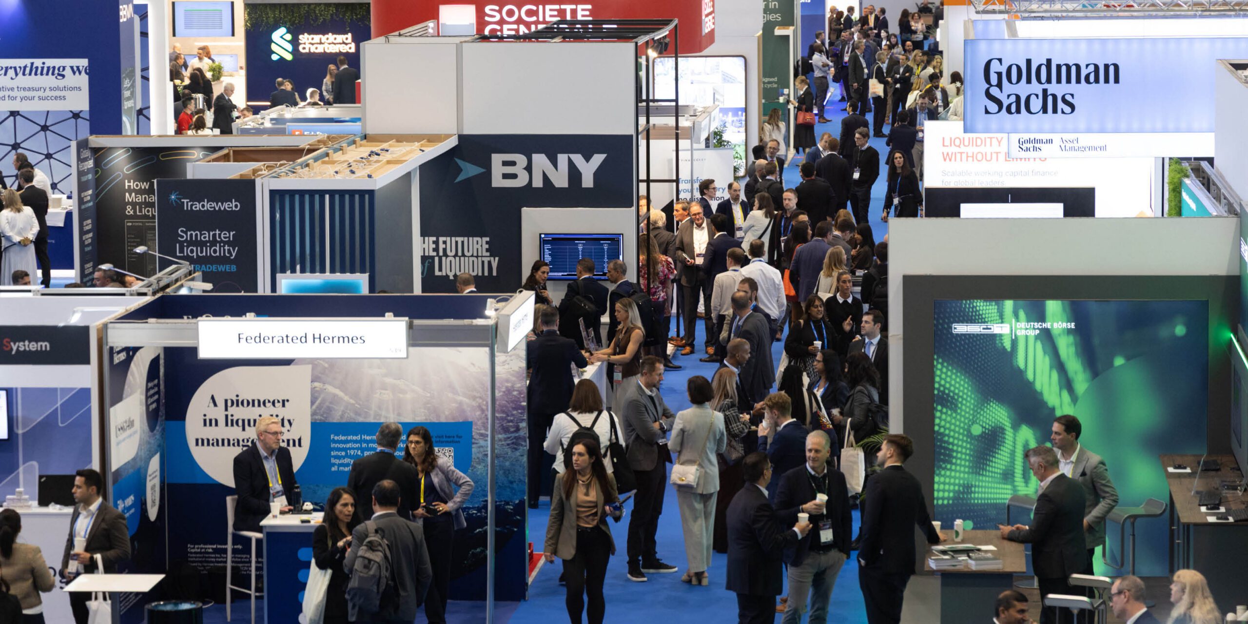 EuroFinance Treasury Management exhibition hall Budapest 2025