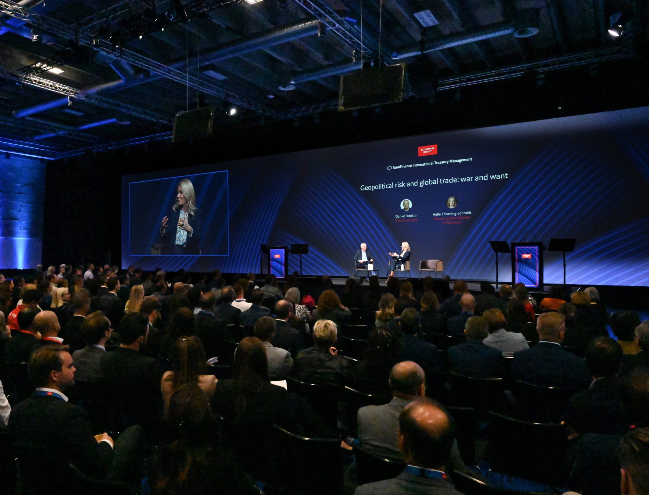 An expert speaker showcasing solutions on the main stage alongside treasury's brightest minds at EuroFinance 2026.