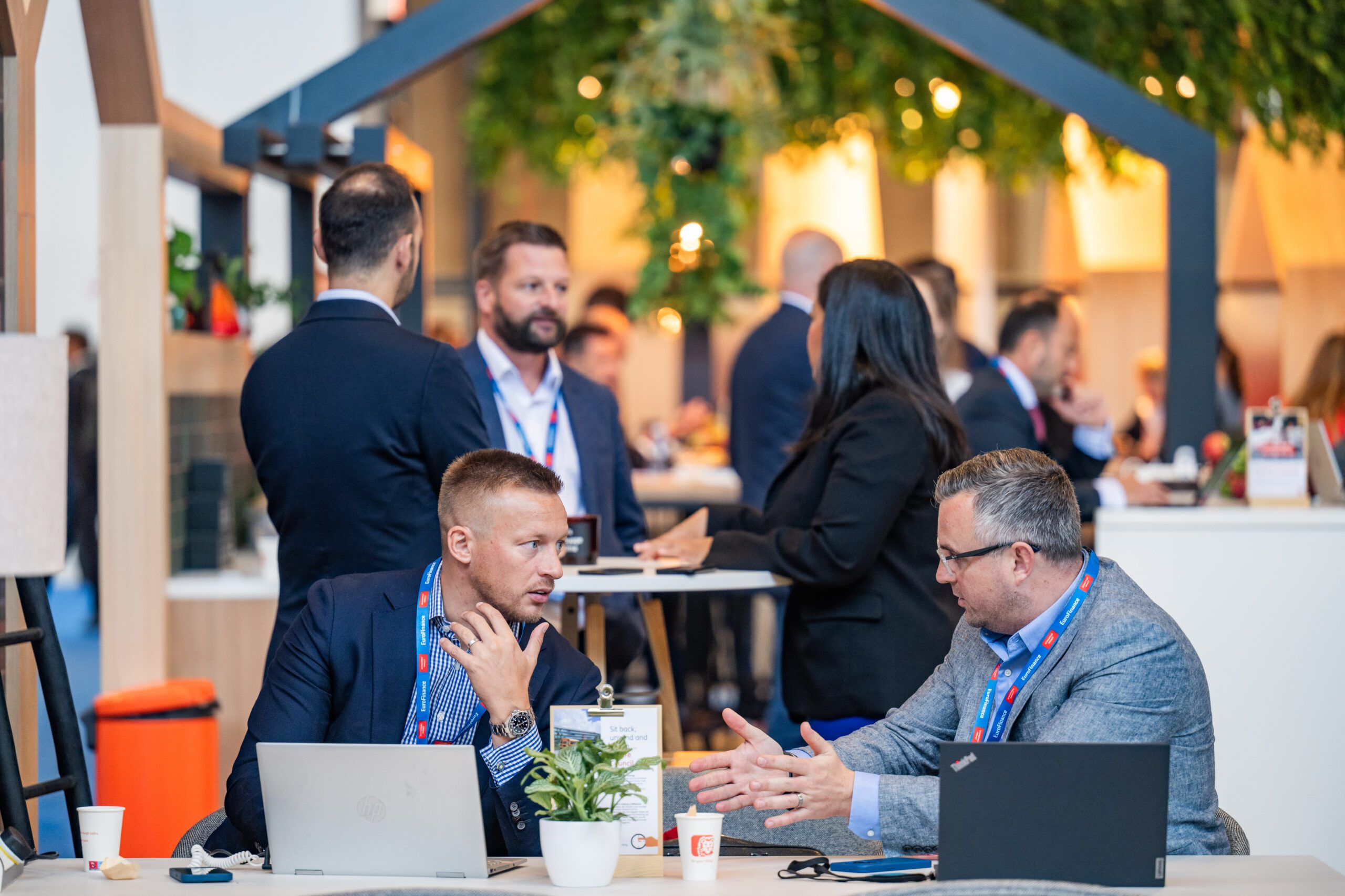 Senior treasury leaders networking and unlocking business opportunities at EuroFinance 2026 in Barcelona.