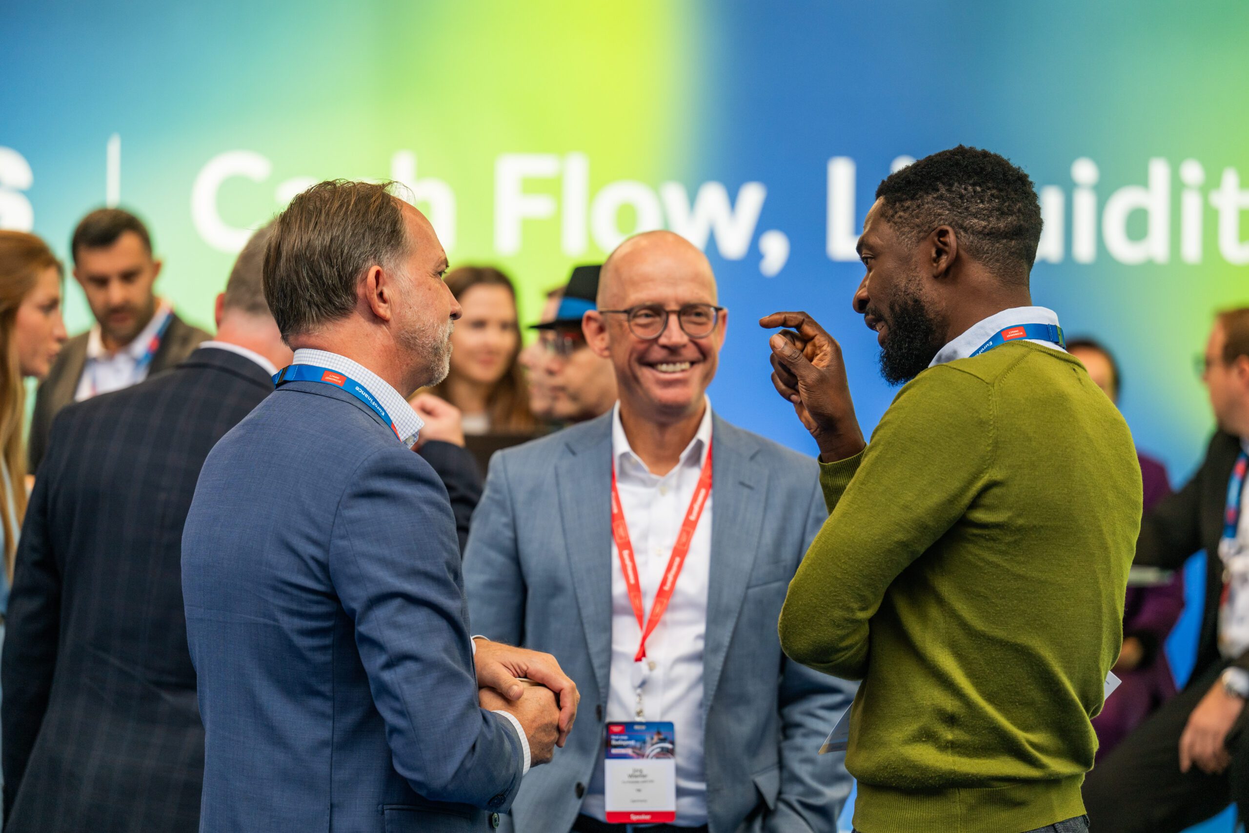 Professionals connecting at EuroFinance 2026 to share strategies and maximize their event ROI.