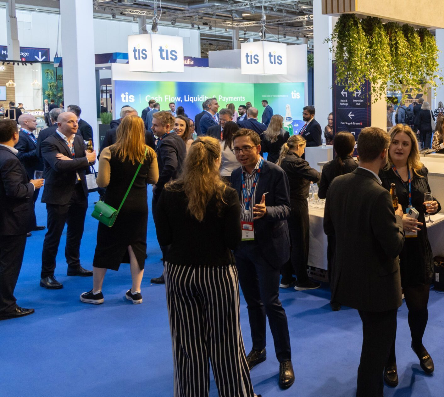 A bustling exhibition floor at EuroFinance 2026, allowing brands to spotlight their mission to top-tier attendees.
