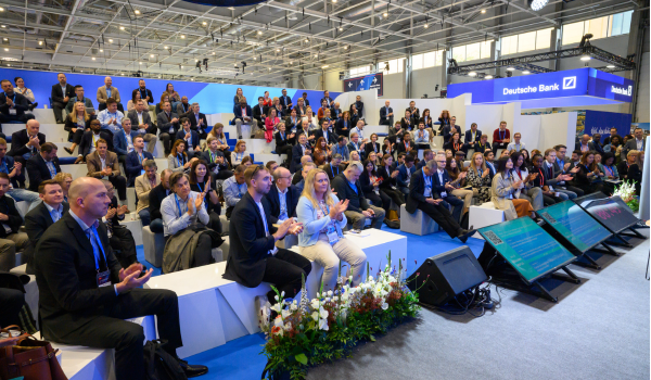 The Treasury Inspiration Stage at EuroFinance Barcelona 2026, featuring real-world transformation case studies.