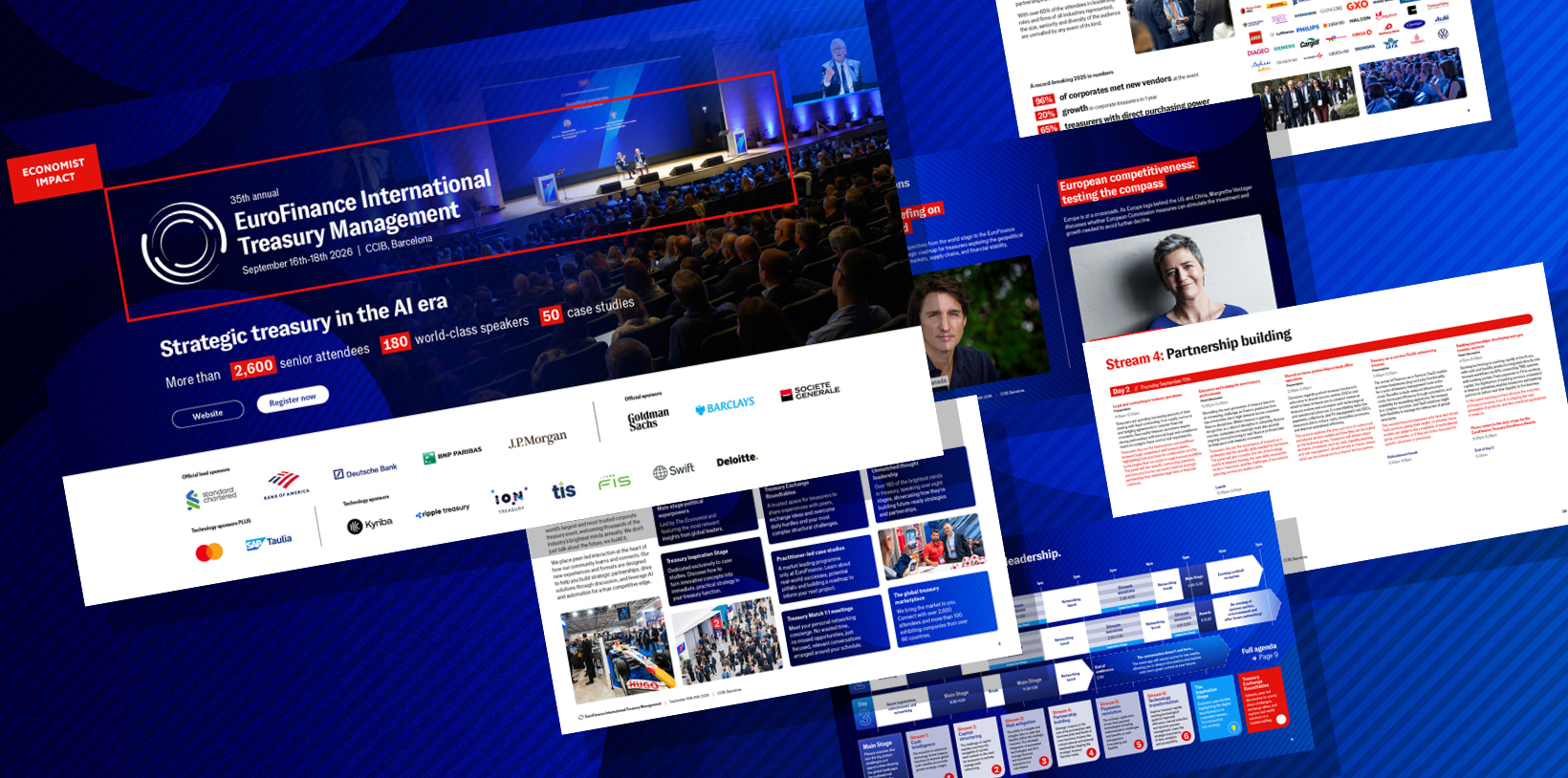 EuroFinance international treasury and cash management event brochure icon