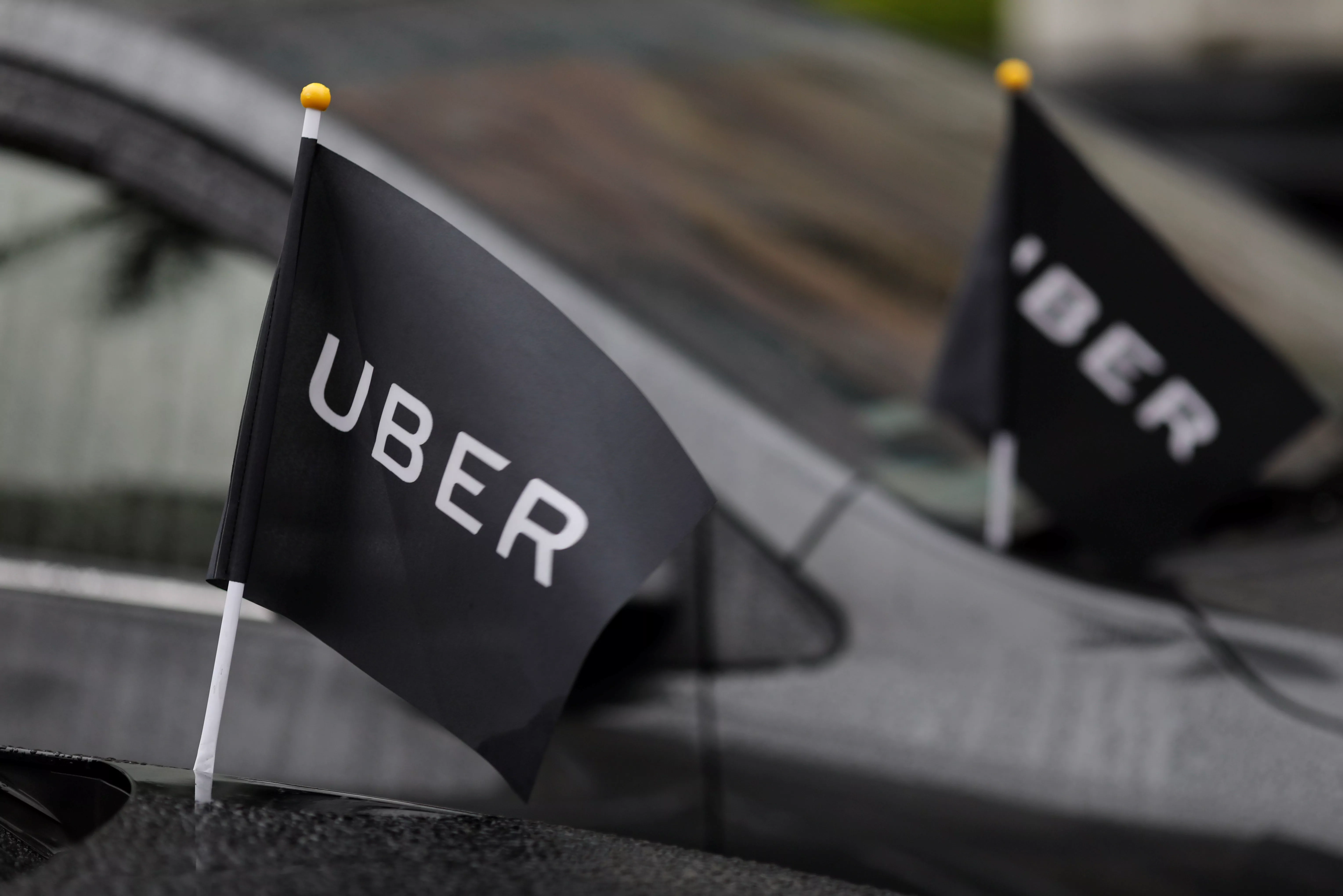 Uber car